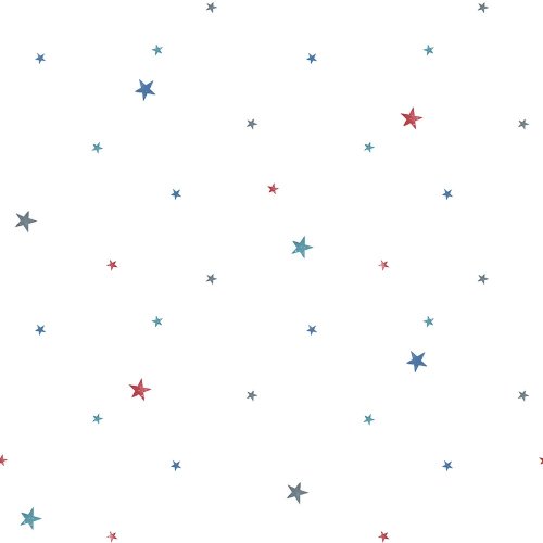 Galerie Stars Navy/Blue/Red Wallpaper