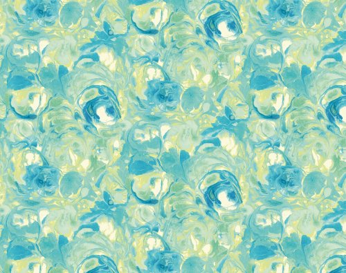 ohpopsi Venetian Sapphire Swirl Wallpaper GRA50118W