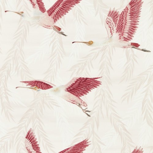 Harlequin X Diane Hill Valentina Blush and Blossom Wallpaper