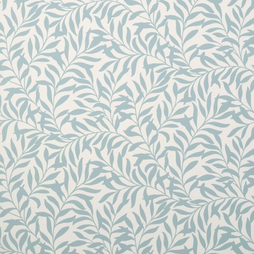 Crown Salix Leaf Blue / Grey Wallpaper