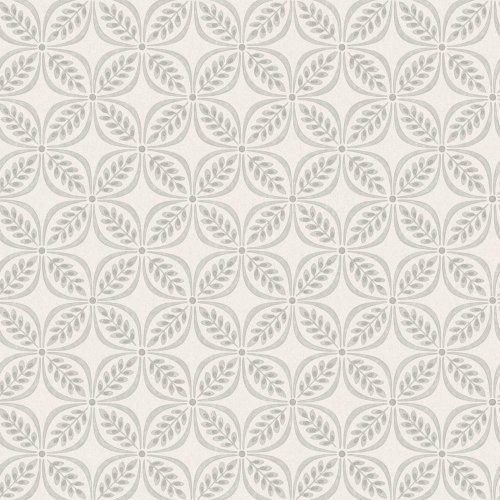 Crown Morgrove Trellis Grey Wallpaper