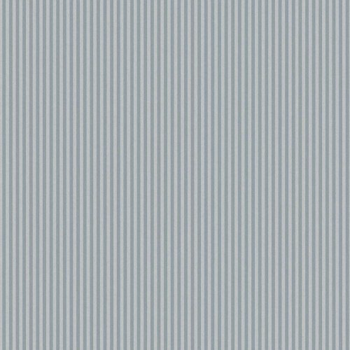 Blue Ticking Stripe Wallpaper for Living Room