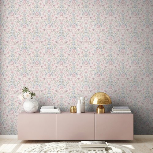 Galerie Floral Bird Motif Cream Room 2