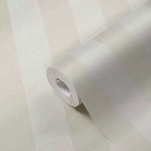 Galerie Stripe Motif Beige Wallpaper Roll