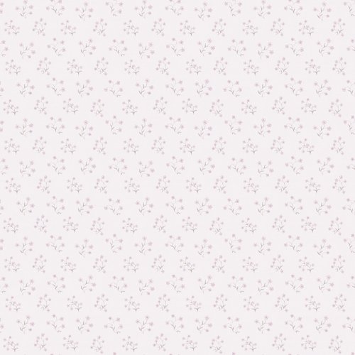 Galerie Forget Me Not Motif Pink / Cream Wallpaper