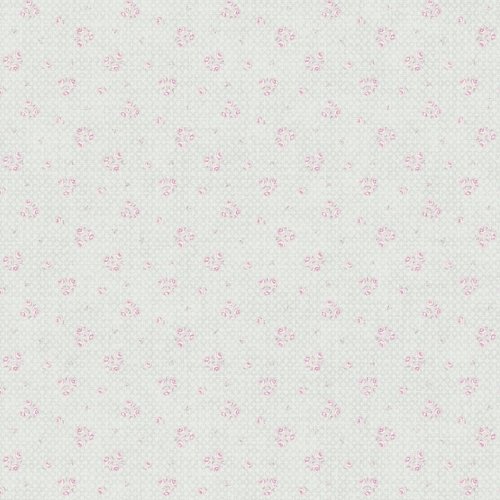 Galerie Vintage Rose Motif Cream / Grey / Pink Wallpaper