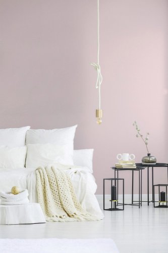 Galerie Polka Dot Motif Pink Wallpaper Room