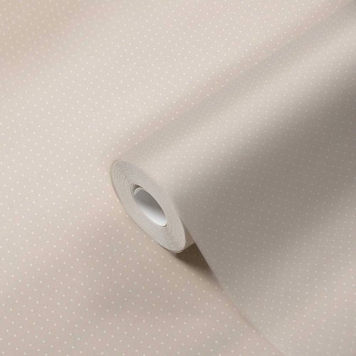 Galerie Polka Dot Motif Beige Wallpaper Roll