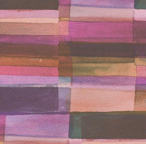 Abstract watercolour wallpaper in mulberry tones