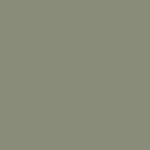 Gesture Green paint swatch in muted khaki green