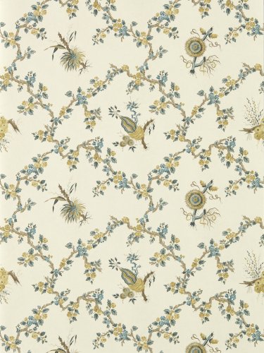 Sanderson Trelliage Chamomile/Chalk Wallpaper Long