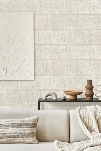 Decorline Blake Off White Wallpaper Room 2