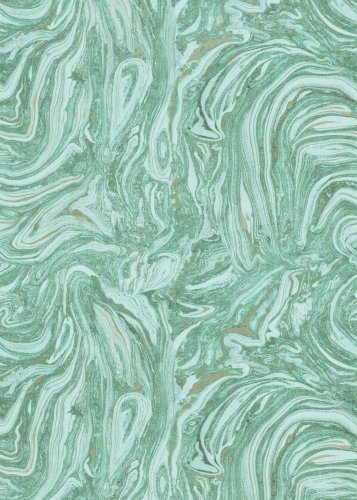 Harlequin Makrana Emerald Wallpaper Long