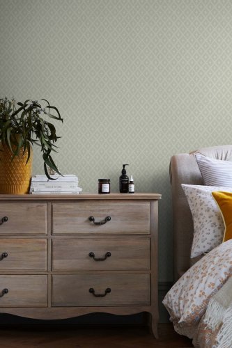 Next Deco Triangle Mini Neutral Wallpaper 118273