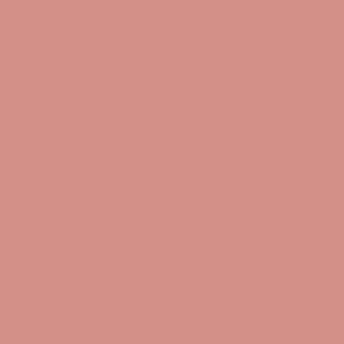 Poached Rhubarb paint swatch in soft coral