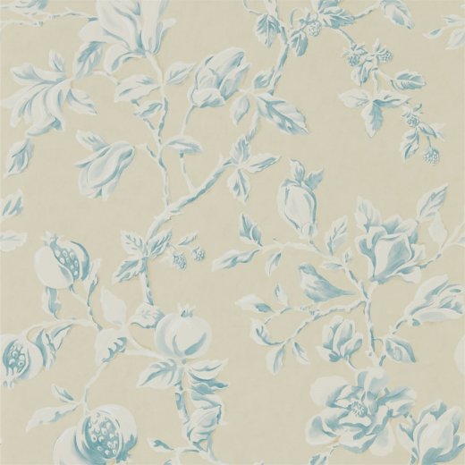 Sanderson Magnolia and Pomegranate Wallpaper 215722