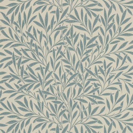 Morris & Co Leicester Woad/Sage Wallpaper 212541