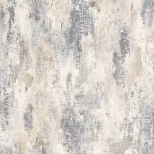 Grandeco Plaster Light Grey Wallpaper 170803