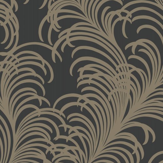 Grandeco Asperia Deco Black & Gold Wallpaper A54901 | Allen Braithwaite