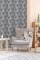 Superfresco Easy Kaleidoscope Denim Wallpaper Room 2