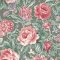 Laura Ashley Wild Roses Fern Green Wallpaper