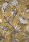 Roll of Perrow Yellow Wallpaper with vintage-style birds and floral detailing