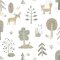 Galerie Country Animals Green Wallpaper