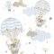 Galerie Hot Air Balloons Blue Wallpaper