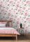 The Design Library Large Floral Pink & White Wallpaper 283760