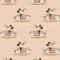 Sanderson Minnie On The Move Candy Floss Wallpaper