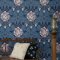 Galerie Floral Hydrangea Blue/White/Beige/Pink Wallpaper Room