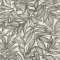 A Street Prints Rhythmic Charcoal Wallpaper with hand-drawn leaves