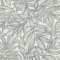 A Street Prints Rhythmic Grey Wallpaper with hand-painted leaf design