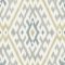 A Street Prints Solola Golden & Grey Wallpaper with Ikat design