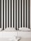 Galerie Awning Stripe Black Wallpaper Room