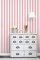 Galerie Awning Stripe Pink Wallpaper Room 2