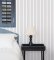 Galerie Napkin Stripe Navy / Blue Wallpaper Room 2