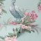 Crown Golden Pheasant Duck Egg / Pink Wallpaper Roll