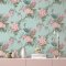 Crown Golden Pheasant Duck Egg / Pink Wallpaper Room 2