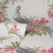 Crown Golden Pheasant Grey/Pink Wallpaper Roll