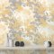 Crown Tranquil Scene Mustard / Grey Wallpaper Room 2