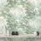 Elegant Sage and Green Nature Wallpaper Pattern