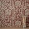 Crown Woodland Red/Gold Wallpaper Room