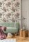 Crown Chestnut Floral Pink Wallpaper Room 3