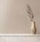 Crown Ticking Stripe Beige Wallpaper Room