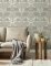 Serene forest-themed wallpaper in grey tones, Crown Forest of Arden Grey