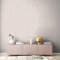 Galerie Vintage Rose Stripe Motif Beige / Pink / White Wallpaper Room 3