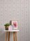 Galerie Vintage Rose Stripe Motif Beige / Pink / White Wallpaper Room