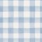 Painted Gingham Blue wallpaper with large-scale baby blue and white gingham design