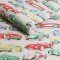 Roll of Vintage Cars Multi wallpaper featuring playful vintage car design